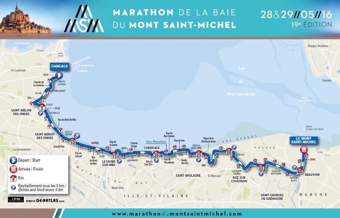 Parcours du marathon