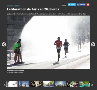 Dans le diaporama de l'Equipe.fr :)
